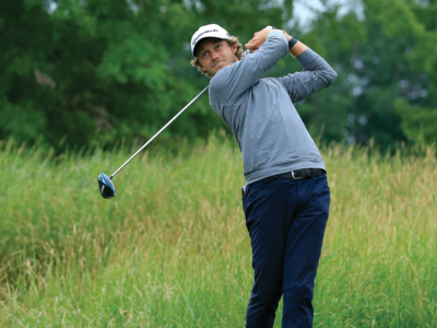 First Tee ambassador Austin Smotherman.